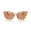 Prada Cat-eye Frame Sunglasses Sunglasses In 19n20d