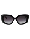 Prada 0pr 14zs Sunglasses In 1ab09s Black
