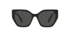 Prada Womens Black Pr 19zs Cat-eye Frame Acetate Sunglasses In 1ab5s0