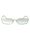 Prada 0pr A60s Sunglasses In 1bc80g Silver