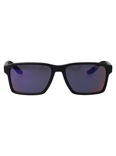 Prada Sunglasses In 1bo10a Matte Black