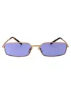 Prada 0pr A60s Sunglasses In 7oe01o Brass