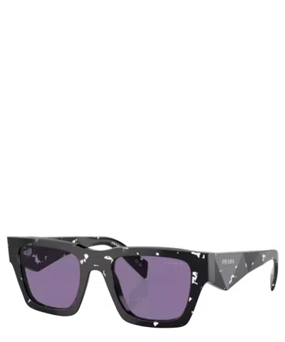 Prada Men's Sunglasses, Mirror Pr A06s In Violet Mirror Internal Silver