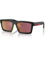 Prada Linea Rossa Man Sunglass Ps A07s In Black