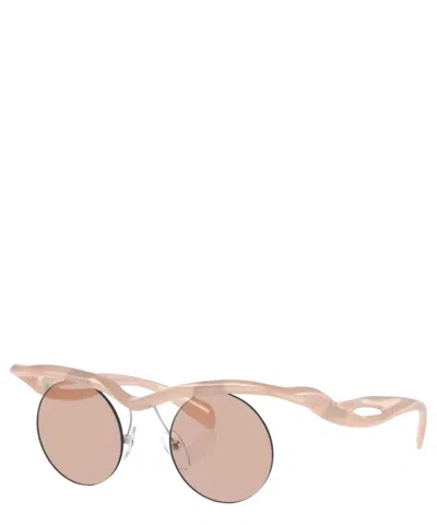Prada Pr A24s Opal Peach Sunglasses In Crl