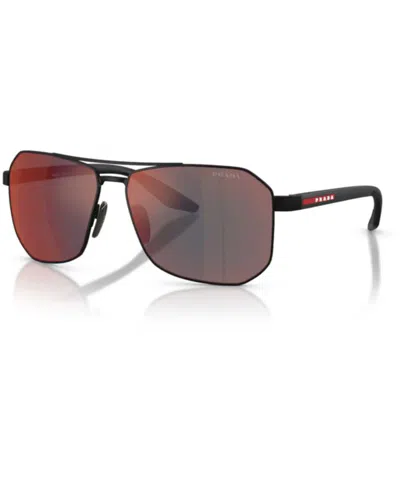 Prada Square-frame Sunglasses In Black