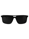 Prada Black Acetate Sunglasses In Black
