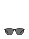 Prada Round-frame Sunglasses In Black