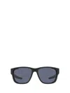 Prada 59mm Pillow Sunglasses In Black Rubber