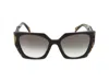 Prada Womens Black Pr 15ws Cat-eye Frame Acetate Sunglasses In Black