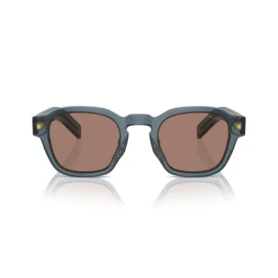 Prada Sunglasses In Blu/marrone