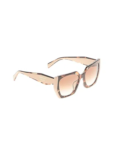 Pre-owned Prada Sunglasses In Brown