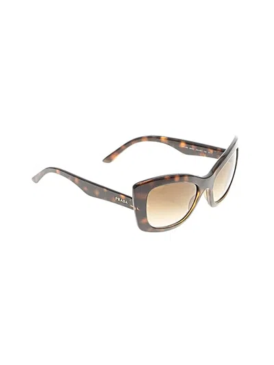 Pre-owned Prada Sunglasses In Brown