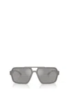 Prada Linea Rossa 59mm Pilot Sunglasses In Black