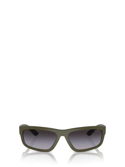 Prada Sunglasses In Green Military Matte