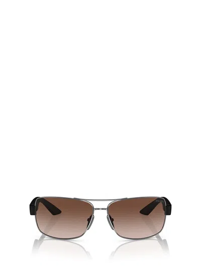 Prada Linea Rossa Sunglasses In Grey