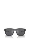 Prada Square-frame Sunglasses In Grey Rubber