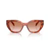 Prada Full Frame Sunglasses In Havana/marrone