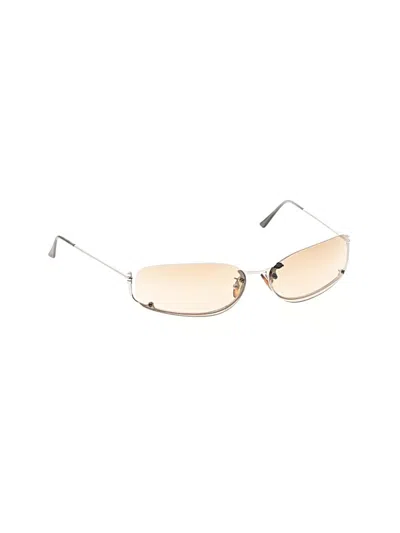 Pre-owned Prada Sunglasses In Ivory
