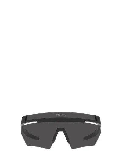 Prada Sunglasses In Matte Black