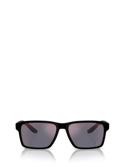 Prada Sunglasses In Matte Black