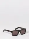 Prada Cigar Acetate Rectangular Sunglasses In Neutral