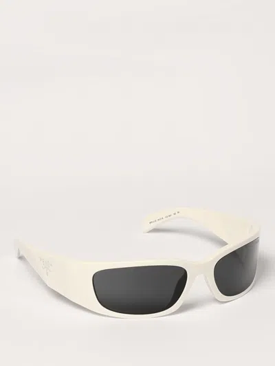 Prada Sunglasses Men  In White
