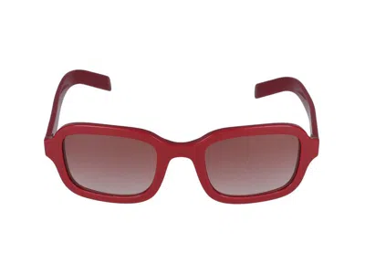 Prada Sunglasses In Burgundy