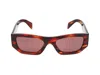Shop Prada Sunglasses In Multicolor