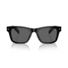 Prada Pantos Acetate Sunglasses With Unique Temple Design In Nero/verde