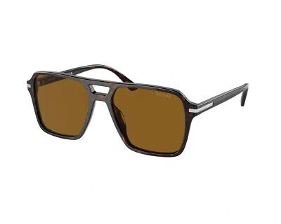Pre-owned Prada Sunglasses Pr 20ys 16n0b0 Havana Brown Man
