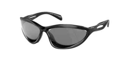 Pre-owned Prada Sunglasses Pr A26s 1ab60g Black Grey Man In Gray