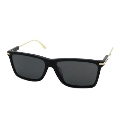 Pre-owned Prada Sunglasses Pr01zsf 1bo08g 58mm Matte Black / Polar Black Lens