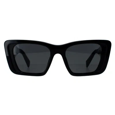 Pre-owned Prada Sunglasses Pr08ys 1ab5s0 Black Dark Gray