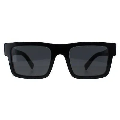 Pre-owned Prada Sunglasses Pr19ws 1ab5s0 Black Dark Grey