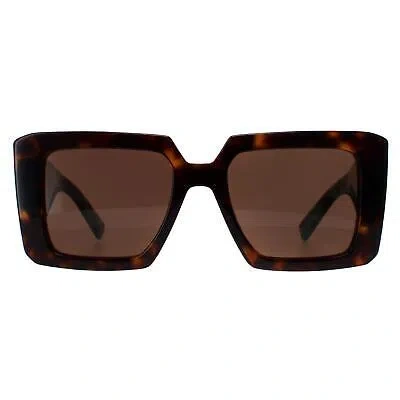 Pre-owned Prada Sunglasses Pr23ys 2au06b Tortoise Dark Brown