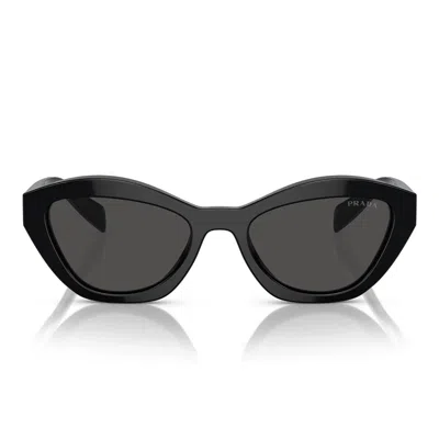 Prada Sunglasses Pra02 S 16 K08 Z Black/grey Unisex