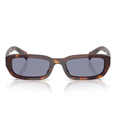 Prada Sunglasses Prb06 S 15 W03 N Brown/grey Women In Purple