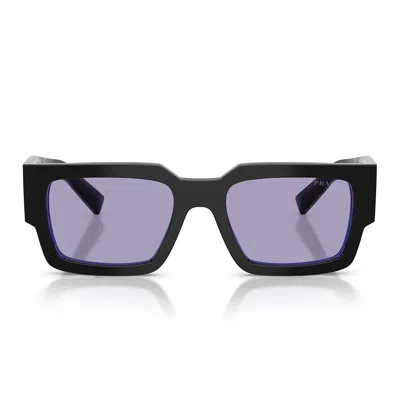 Prada Sunglasses Prb17 S 16 K01 O Black Violet/purple Men
