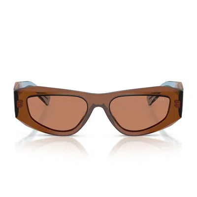 Prada Sunglasses Prb19 S 25 F90 Q Chocolate/brown Men