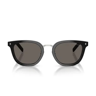 Prada Sunglasses Prc01 Sd 16 K731 Black/dark Gray Men
