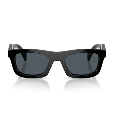 Prada Sunglasses Prc06 S 16 K70 B Black/dark Gray Women In Yellow