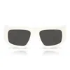 Prada Logo-detail Rectangle-frame Sunglasses