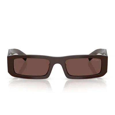 PRADA PRADA SUNGLASSES PRD09 SD 27 I90 W CIGAR/CHOCOLATE BLACK MEN
