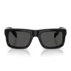 Prada Rectangular Sunglasses, 56mm In Black