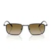 Prada Sunglasses Prd52 S 1 Ab20 U Black/brown Gradient Men In Brown