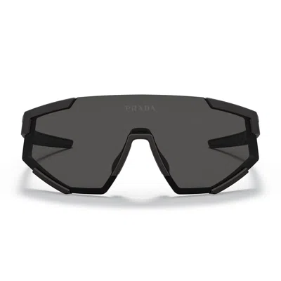 Prada Sunglasses Ps04 Ws Dg006 F Linea Rossa Black/grey Unisex