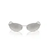 Prada Eyewear Sunglasses In Silver/silver