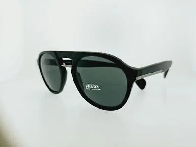 Pre-owned Prada Sunglasses Spr 09ps 1bo1a1 62mm Black Frame Gray Lenses