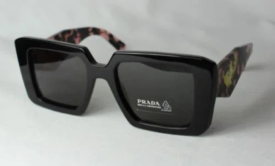 Pre-owned Prada Sunglasses Spr 23ys 1ab-5s0 In Gray